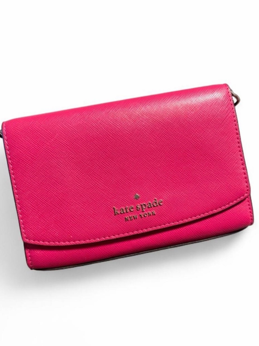 kate spade Vibrant Pink Crossbody Wallet